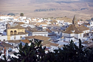 Convents Prints: Convento Jesus Maria y Jose on the right, Medina Sidonia, Cadiz province