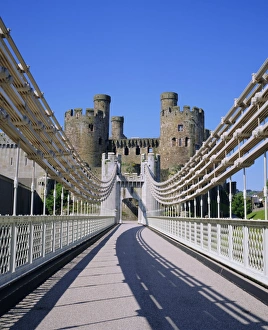 Iron Work Prints: Conwy Catle