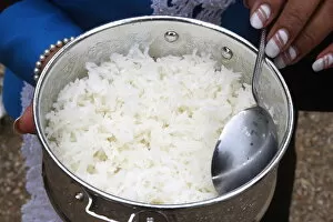 Images Dated 10th May 2009: Cooked rice, Paris, France, Europe