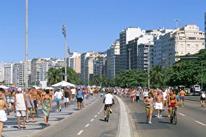 Copacabana Prints: Copacabana, Rio de Janeiro, Brazil, South America