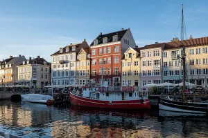 Docked Prints: Copenhagen, Denmark ' View of Nyhavn (New Haven)