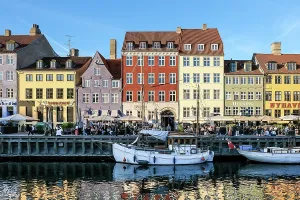 Charming Prints: Copenhagen, Denmark ' View of Nyhavn (New Haven)