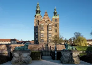 Preserved Prints: Copenhagen, Denmark ' View of Rosenborg Slot
