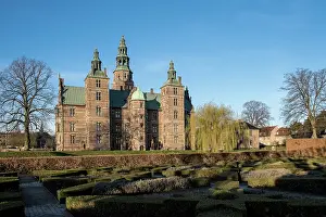 Elegance Prints: Copenhagen, Denmark ' View of Rosenborg Slot from Kongens Have