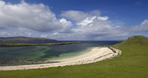 Coral Beach at An Dorneil, Loch Dunvegan, Isle of Skye, Inner Hebrides, Scotland, United Kingdom, Europe