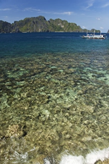 Bacuit Bay Prints: Coral Fringe Clear Waters