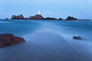 Images Dated 7th June 2009: Corbiere Lighthouse, Jersey, Channel Islands, United Kingdom, Europe