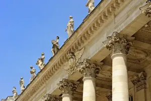 Bordeaux Prints: Corinthian style columns and statues adorning Le Grand Theatre