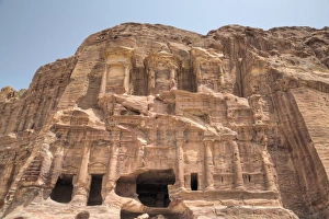Place Of Burial Prints: Corinthian Tomb, Royal Tombs, Petra, UNESCO World Heritage Site, Jordan, Middle East