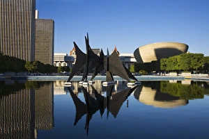 Images Dated 14th September 2007: Corning Tower in Empire State Plaza, State Capitol Complex, Albany, New York State