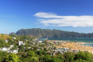 Palawan Prints: Coron Town, Palawan, Philippines, Southeast Asia, Asia