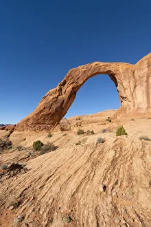 Corona Arch and Bootlegger Canyon, Moab, Utah, United States of America, North America