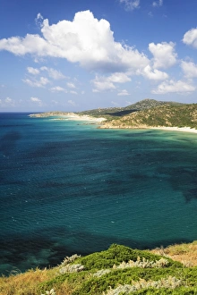 Images Dated 2nd June 2009: Costa del Sud, Torre di Chia, Sulcis Province, Sardinia, Italy, Mediterranean, Europe