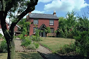 Cottage Prints: The cottage where Edward Elgar was born in 1857, Lower Broadheath, Worcestershire