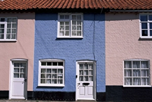 Southwold Prints: Cottages, Southwold, Suffolk, England, United Kingdom, Europe