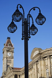 Lamps Prints: Council House and Art Gallery, Birmingham, England, United Kingdom, Europe