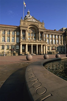 Council House Prints: Council House, Victoria Square, city centre, Birmingham, England, United Kingdom, Europe