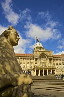 Images Dated 8th April 2009: Council House, Victoria Square, Birmingham, West Midlands, England, United Kingdom, Europe