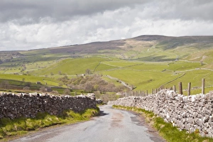 Malham Prints: A country road in the Yorkshire Dales near to Malham