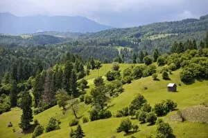 Countryside near Nasaud, Maramures, Romania, Europe