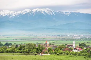 Romania Prints: Countryside near Sibiu, Transylvania, Romania, Europe