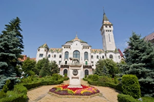 Images Dated 21st June 2008: County Council Building dating from 1907, Targu Mures (Neumarkt), Transylvania
