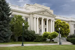 Court House Prints: County Courthouse in Provo, Utah, United States of America, North America