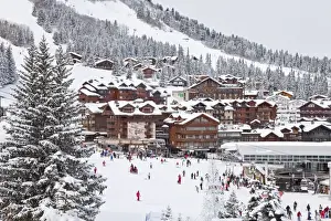 Courchevel 1850 ski resort in the Three Valleys (Les Trois Vallees), Savoie