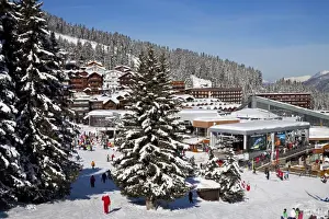 Courchevel 1850 ski resort in the Three Valleys (Les Trois Vallees), Savoie