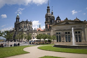 Images Dated 2nd June 2009: The Court Palace, Dresden, Saxony, Germany, Europe