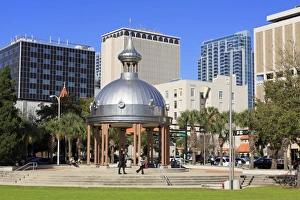 Tampa Prints: Courthouse Square, Tampa, Florida, United States of America, North America