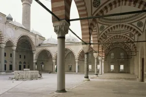 Selimiye Mosque Prints: Courtyard, Selimiye Mosque