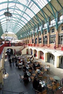 Eating And Drinking Prints: Covent Garden Market, Covent Garden, London, England, United Kingdom, Europe