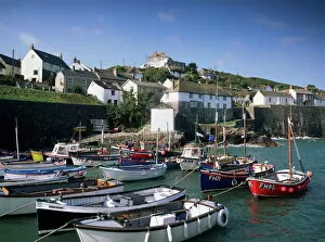 View Into Land Collection: Coverack harbour, Cornwall, England, United Kingdom, Europe