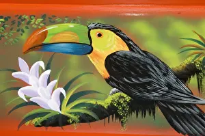 The crafts town of Sarchi famous for its decorative painting and ox carts