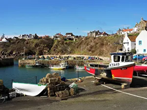 Vessel Prints: Crail, East Neuk of Fife, Scotland, United Kingdom, Europe