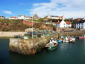 Nets Prints: Crail, East Neuk of Fife, Scotland, United Kingdom, Europe