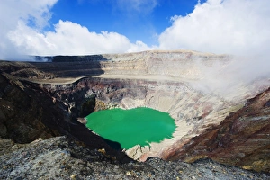 Craters Prints: Crater lake of Volcan Santa Ana, 2365m, Parque Nacional Los Volcanes, El Salvador