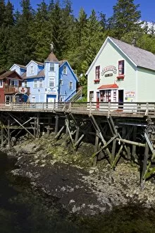 Images Dated 23rd May 2010: Creek Street historical district, Ketchikan, Southeast Alaska, United States of America