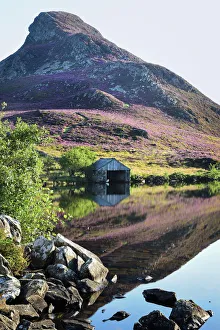 Calmness Prints: Cregannen Lake, Dolgellau, Gwynedd, North Wales, United Kingdom, Europe