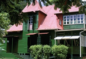 Mahe Prints: Creole house