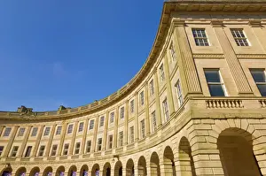 The Crescent, Buxton, Derbyshire, Peak District National Park, England