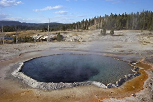 Standing Water Prints: Crested Pool, Upper Geyser Basin