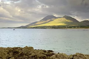 Republic Of Ireland Gallery: Croagh Patrick mountain and Clew Bay