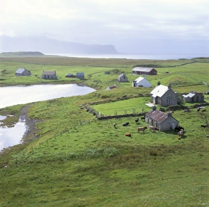 Inner Hebrides Prints: Crofts, Isle of Canna