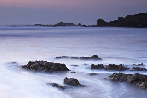 Moody Prints: Crooklets Beach, Bude, Cornwall, England, United Kingdom, Europe