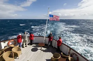 Cruise Ships Prints: Crossing Drakes Passage heading south to the Antarctic on MS Andrea, South America