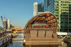 Canary Prints: Crossrail Station, Canary Wharf, London, England