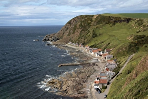 Aberdeenshire Prints: Crovie, Aberdeenshire, Scotland, United Kingdom, Europe
