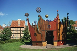 Crown, childrens play centre, Odense, Funen, Denmark, Scandinavia, Europe